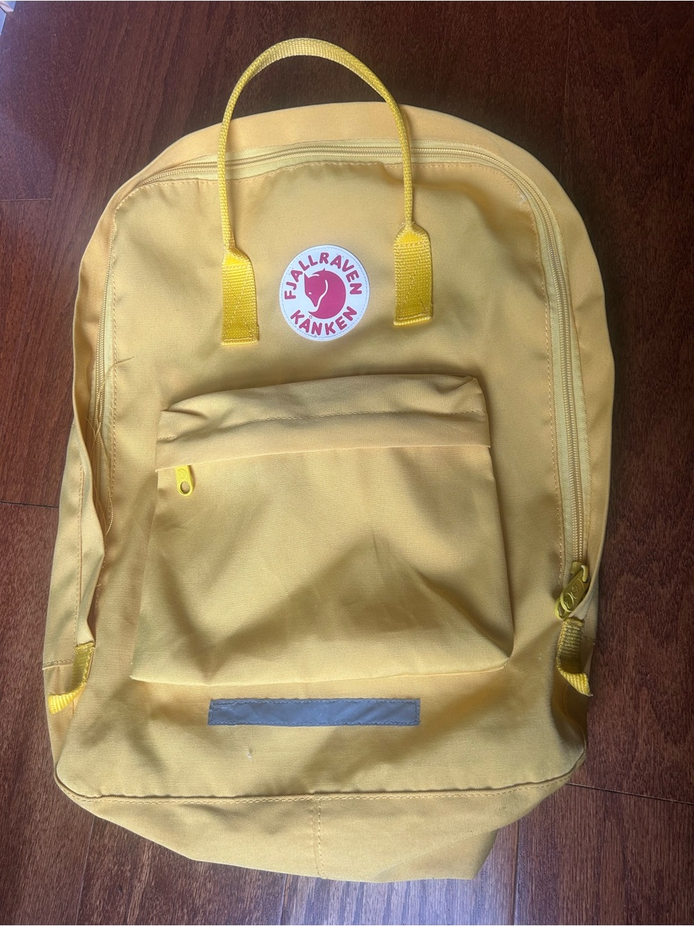 Fjallraven Kånken Yellow Backpack